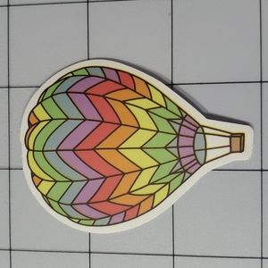 Hot Air Balloon Sticker